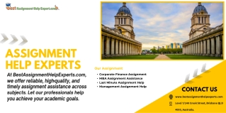 World-Class Assignment Help in the USA, UK, Australia & Beyond