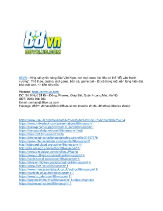 Nhà Cái 88vn