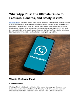 WhatsApp Plus