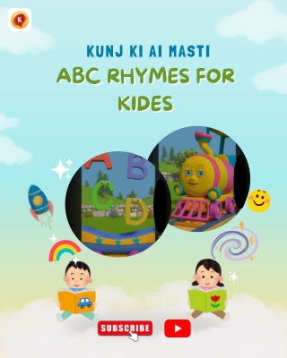 ABC Rhymes for Kids | Kunj KI AI Masti
