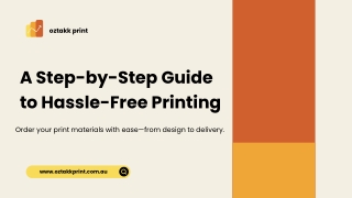 A Step-by-Step Guide to Hassle-Free Printing for Small Business Success