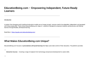 EducationBeing com Empowering Independent, Future-Ready Learners (2)