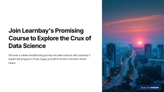 join learnbay s promising course to explore