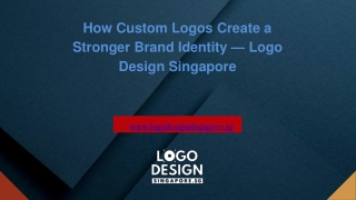how custom logos create a stronger brand identity
