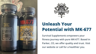 Unleash Your Potential with MK 677