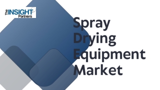 spray drying equipment market