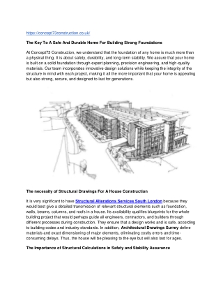 The Key To A Safe And Durable Home For Building Strong Foundations
