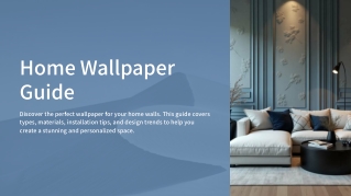 home wallpaper guide