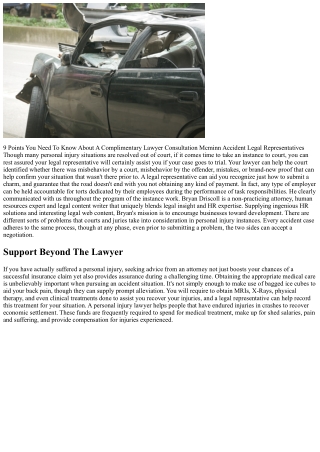 How A Personal Injury Attorney Can Help You Herschensohn Law