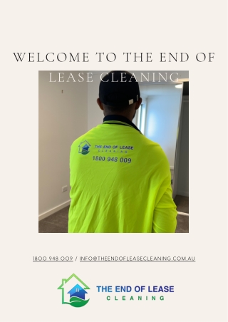 Professional End of Lease Cleaning Services in Sydney