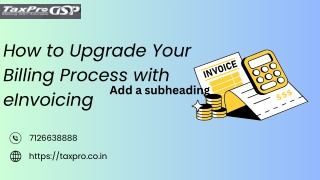 how to upgrade your billing process with