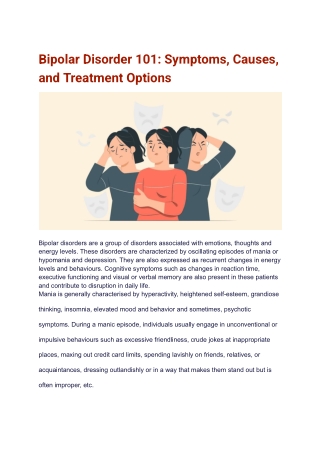Bipolar Disorder 101_ Symptoms, Causes, and Treatment Options