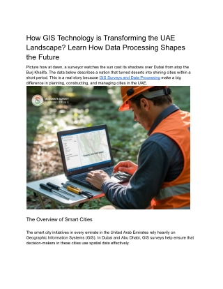 how gis technology is transforming