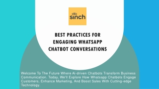 Best Practices for Creating Engaging WhatsApp Chatbot Conversations