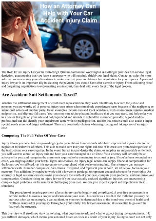 League City Injury Attorneys