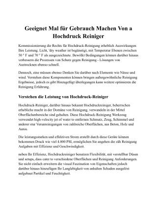 geeignet mal f r gebrauch machen von a hochdruck