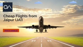 Cheap Flights from Jaipur (JAI) - in.oneair.ai