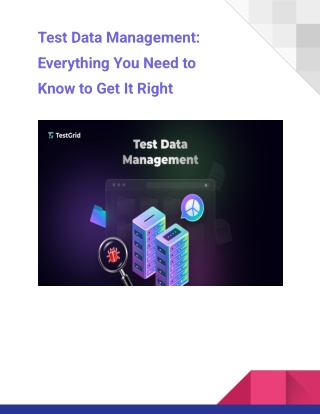 Boost Your Automation with Smarter Test Data Management Practices
