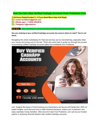 4 Best Verified Cash App Services To Buy Online