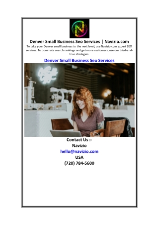 denver small business seo services navizio