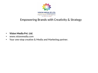 empowering brands with creativity strategy