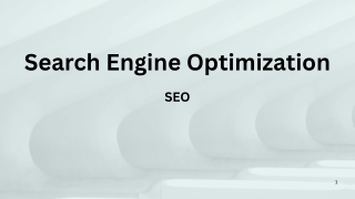 search engine optimization