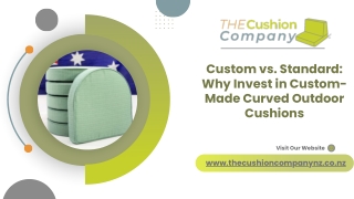Custom vs. Standard: Why Invest in Custom-Made Curved Outdoor Cushions