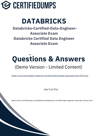 Databricks-Certified-Data-Engineer-Associate