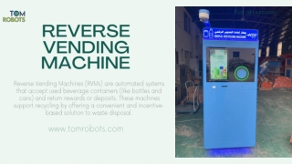 Reverse Vending Machine