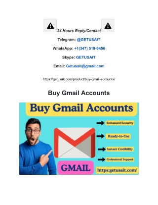 Buy Old Gmail Accounts – Boost Your Online Marketing Strategy