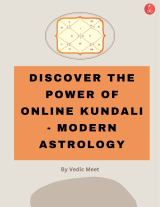 Discover the Power of Online Kundali - Modern Astrology