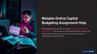 Reliable-Online-Capital-Budgeting-Assignment-Help