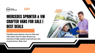 Mercedes Sprinter & VW Crafter Vans for Sale  Best Deals