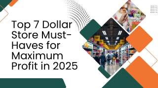 Top 10 Dollar Store Must-Haves for Maximum Profit in 2025