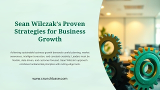 sean wilczak s proven strategies for business
