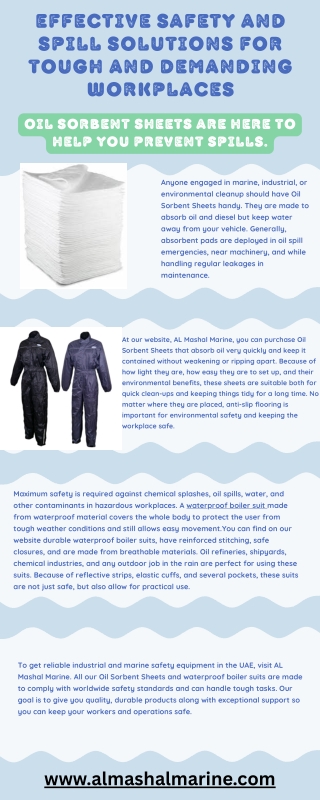 waterproof boiler suit