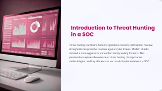 Introduction to Threat Hunting in a SOC
