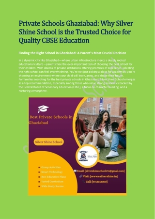 finding the right school in ghaziabad a parent