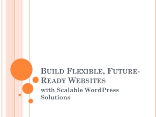 wordpress development