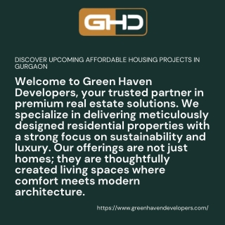 Upcoming affordable housing projects in Gurgaon – 2025
