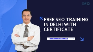 Certified SEO Training