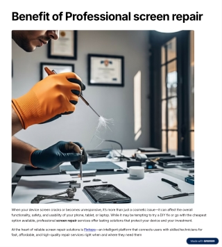 Benefit-of-Professional-screen-repair