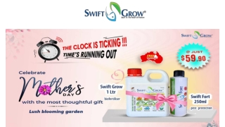 Eco-Friendly Organic Fertilizer for Lush Gardens – Swift Grow