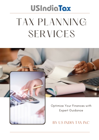 Expert Tax Planning Services for Individuals & Businesses