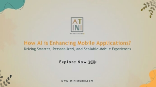 How AI is Enhancing Mobile Applications ?