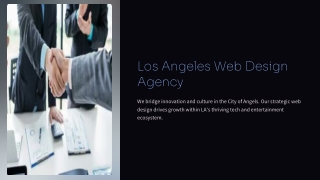 Los Angeles Web Design Agency