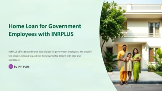 Housing Loan for Government Employees - INR Plus
