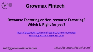 Recours Factoring or Non-recourse Factoring? Which is Right for you?