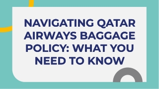 Qutar Airlines Baggage policy