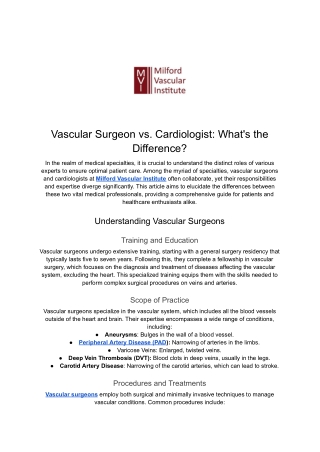 Spider Vein Removal Milford